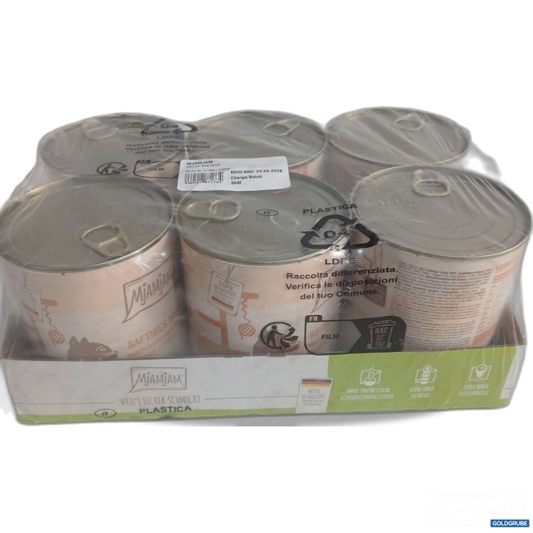 Artikel Nr. 951051: Mjamjam Katzenfutter Huhn Pur 6x800g