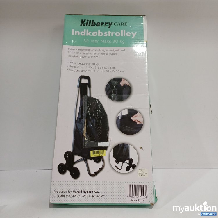 Artikel Nr. 961051 Artikel Nr. 961051: Kilbery Care Indkøbstrolley 32L max. 30kg