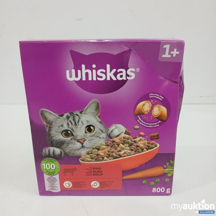 Artikel Nr. 968051: whiskas Katzenfutter Rind 800g