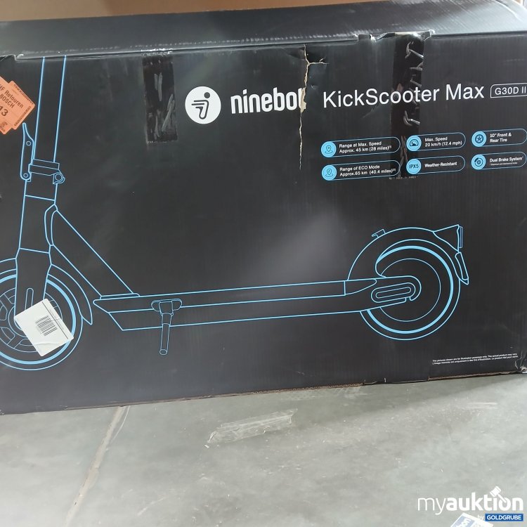 Artikel Nr. 362052 Artikel Nr. 362052: Ninebot KickScooter Max G30D II