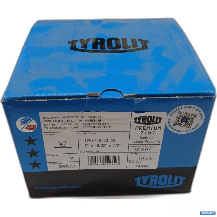 Artikel Nr. 395052: Schruppscheibe Premium Tyr. 2in1 125x7mm 7er Pack