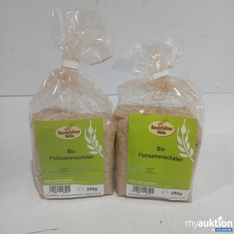 Artikel Nr. 465052: Rosenfellner Mühle Bio Flohsamenschalen 2x 250 g