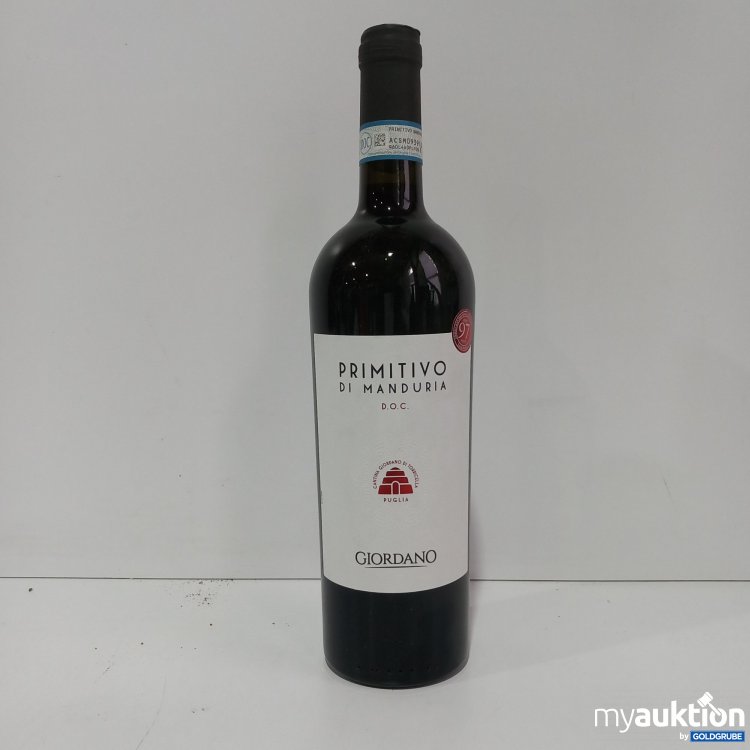 Artikel Nr. 821052 Artikel Nr. 821052: Giordano Primitivo di Manduria D. O. C 75cl