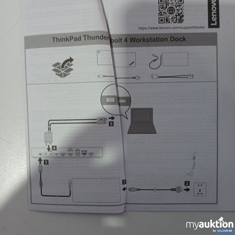 Artikel Nr. 835052: Lenovo ThinkPad Thunderbird 4 Workstation Dock 