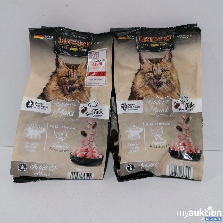 Artikel Nr. 836052 Artikel Nr. 836052: Leonardo Cat Food Adult GF Maxi 2x300g