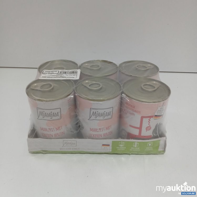 Artikel Nr. 852052: Mjamjam Katze Mahlzeit Herzen 6x400g