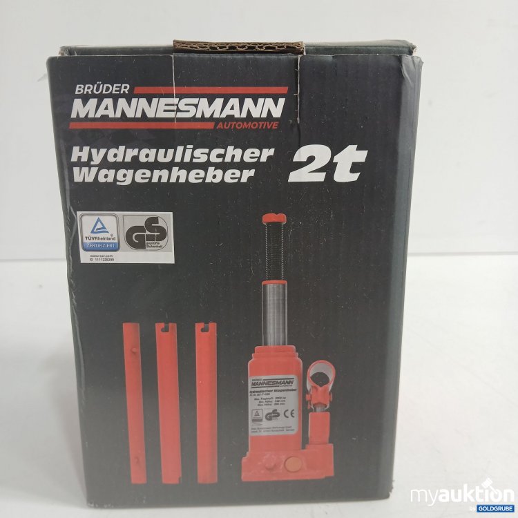 Artikel Nr. 853052: Brüder Mannesmann Hydraulischer Wagenheber 2t 
