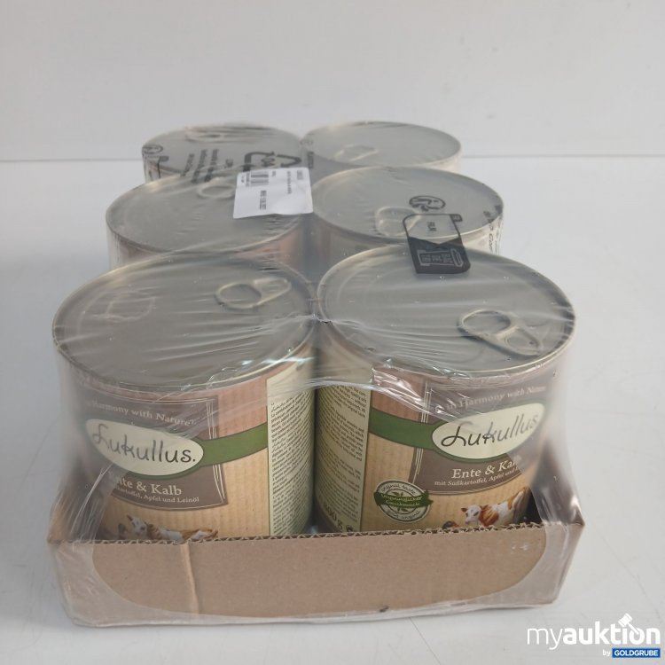 Artikel Nr. 858052 Artikel Nr. 858052: Lukullus Naturkost Ente&Kalb 6x800g