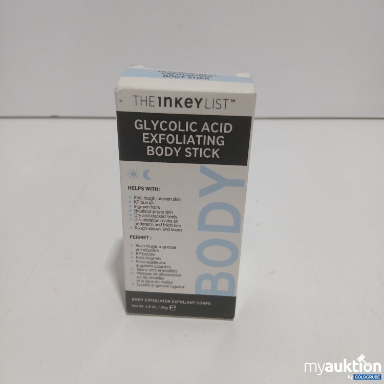 Artikel Nr. 884052 Artikel Nr. 884052: The Inkey List Glycolic Acid Exfoliating Body Stick 45g