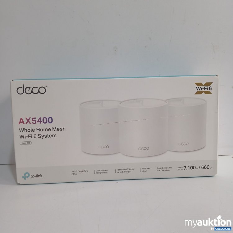 Artikel Nr. 888052 Artikel Nr. 888052: Tp link deco Whole Home Mesh Wi-Fi 6 System AX5400