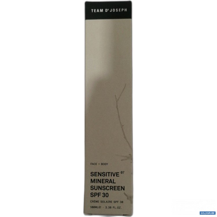 Artikel Nr. 891052: Team Dr Joseph Sensitive Mineral Sunscreen SPF 30 100ml