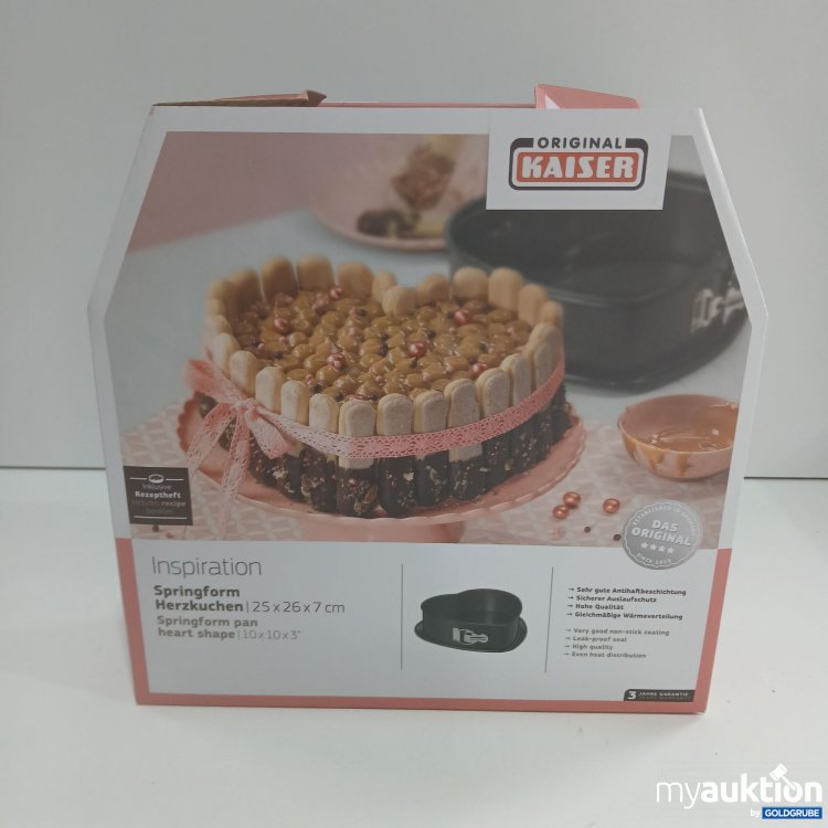 Artikel Nr. 900052 Artikel Nr. 900052: Kaiser Inspiration Springform Herzkuchen 25x26x7cm