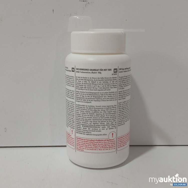 Artikel Nr. 972052: SWE Reinigungsgranulat für Hot Tubes 450g