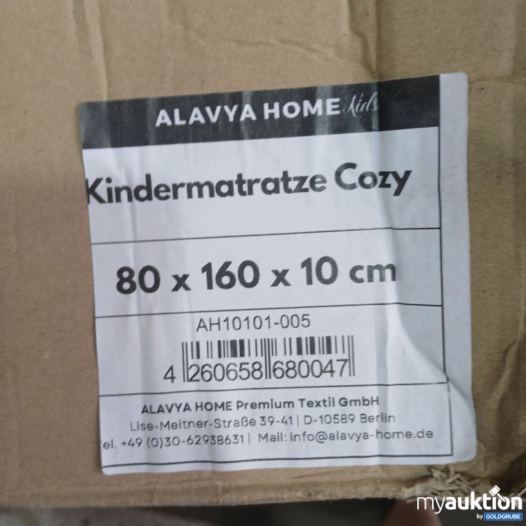 Artikel Nr. 445053 Artikel Nr. 445053: Alavya Home Kindermatratze Cozy 80x160x10cm