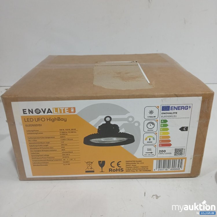 Artikel Nr. 447053: Enova Lite LED UFO HighBay ELED500151 