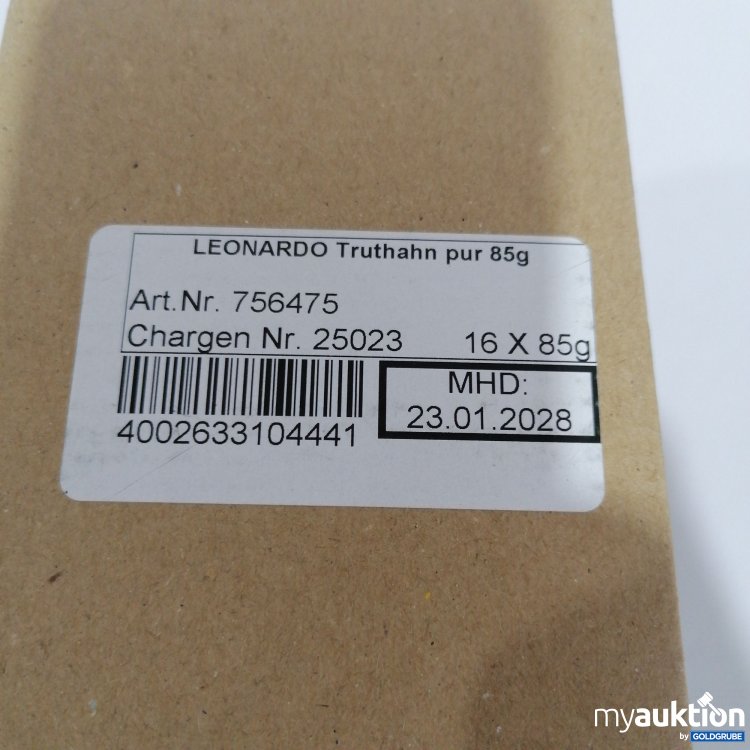 Artikel Nr. 836053 Artikel Nr. 836053: Leonardo Truthahn pur 16x85g