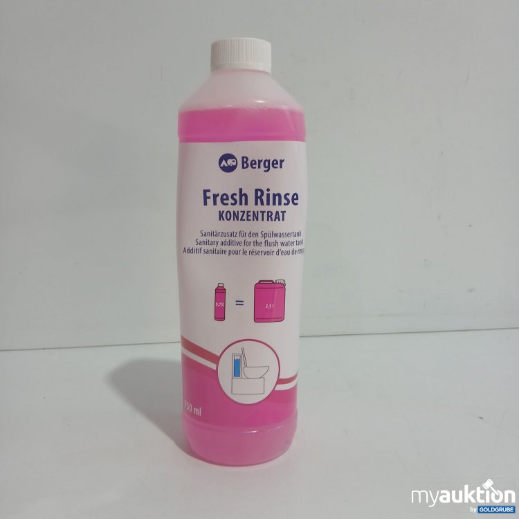 Artikel Nr. 865053: Berger Fresh Rinse Konzentrat 750ml