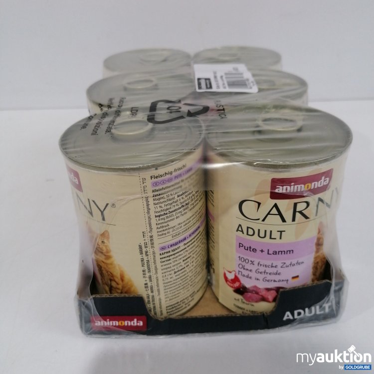 Artikel Nr. 886053: Animonda Carny Katze Adult Pute +Lamm 6x400g