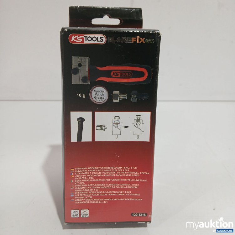 Artikel Nr. 894053: KS Tools Universal-Bremsleitung-Bördelgerät Satz 4tlg 