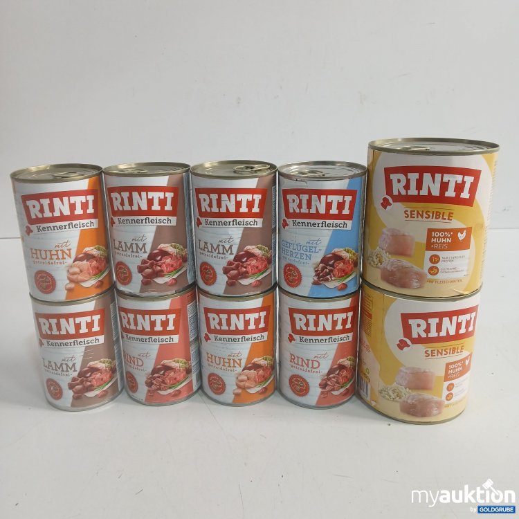 Artikel Nr. 951053: Diverse Rinti Hundefutter 8x400g 2x800g 