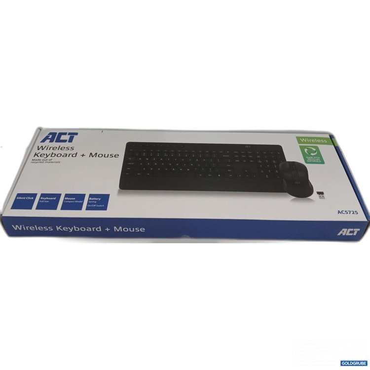Artikel Nr. 960053: ACT Wireless Keyboard+Maus AC5725 Schwarz 