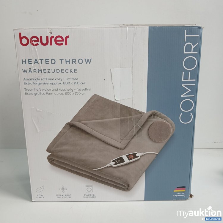 Artikel Nr. 969053: Beurer  Heated Throw Wärmezudecke 200x150cm