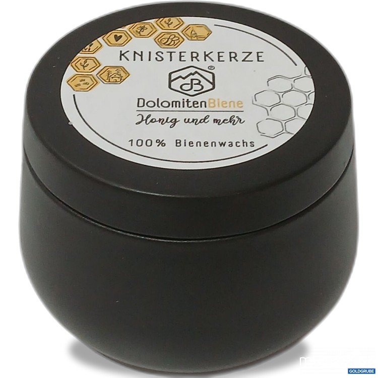 Artikel Nr. 973053: Knisterkerze Dolomitrnbiene 100%Bienenwachs