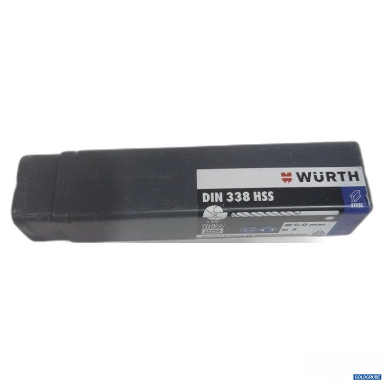 Artikel Nr. 448054: Würth Bohrer DIN 338 HSS ø9,0 mm 5Stk