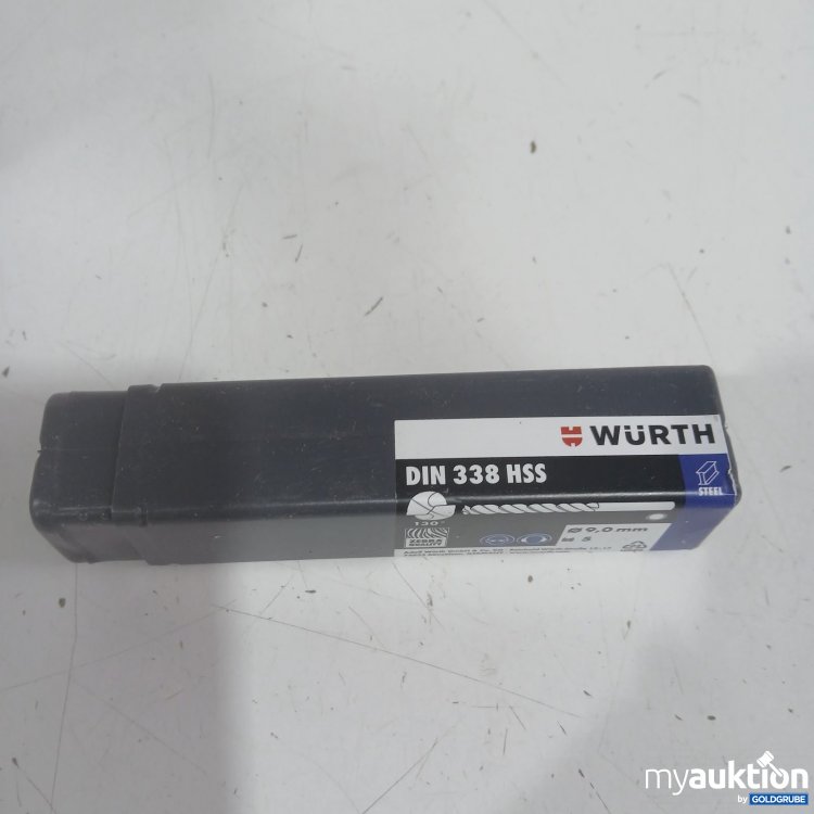 Artikel Nr. 448054: Würth Bohrer DIN 338 HSS ø9,0 mm 5Stk