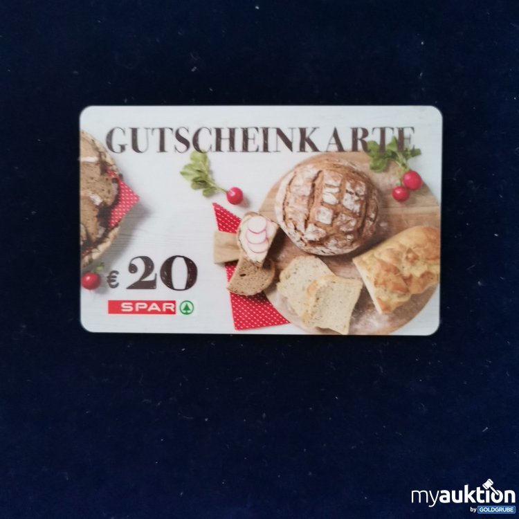 Artikel Nr. 784054: Spar Gutschein Wert 20 Euro 