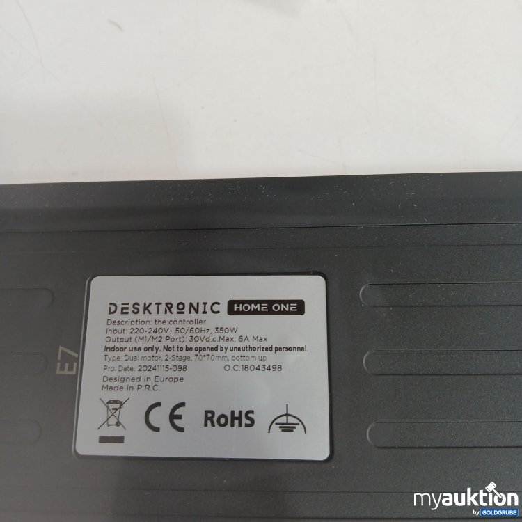 Artikel Nr. 853054: Desktronic Home One 2-stage Lifting Column 