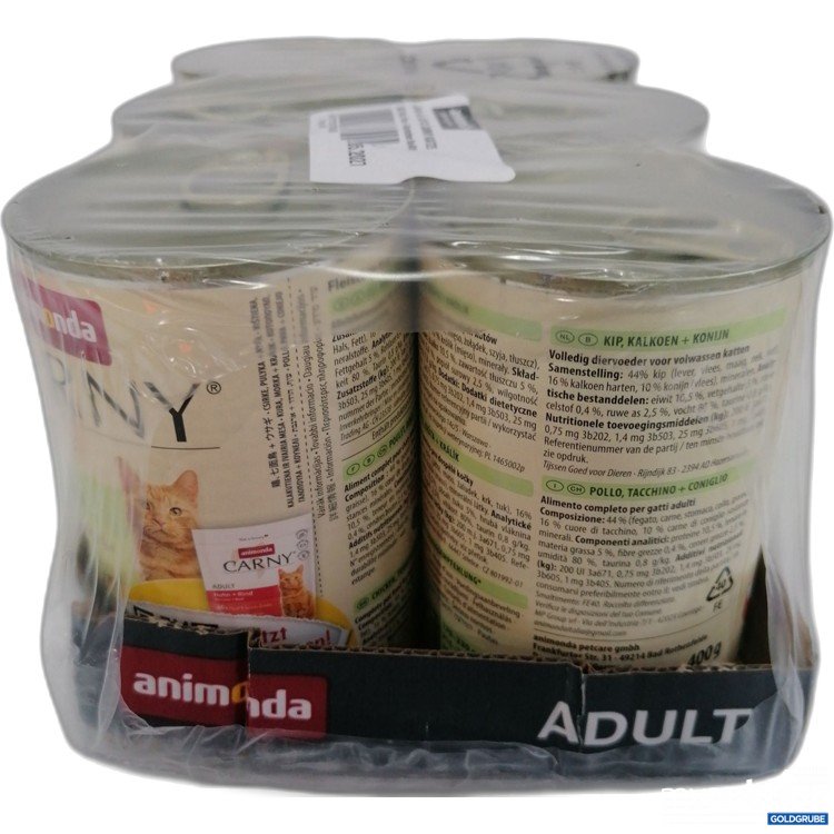 Artikel Nr. 886054: Animonda Carny Katze Adult Huhn, Pute, Kaninchen 6x400g