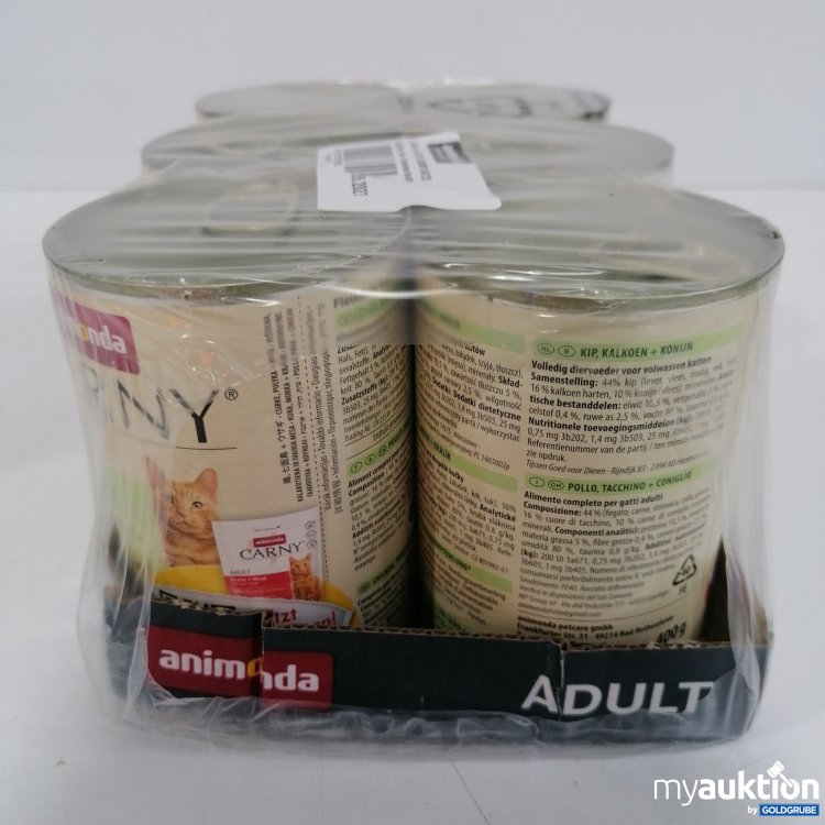 Artikel Nr. 886054: Animonda Carny Katze Adult Huhn, Pute, Kaninchen 6x400g