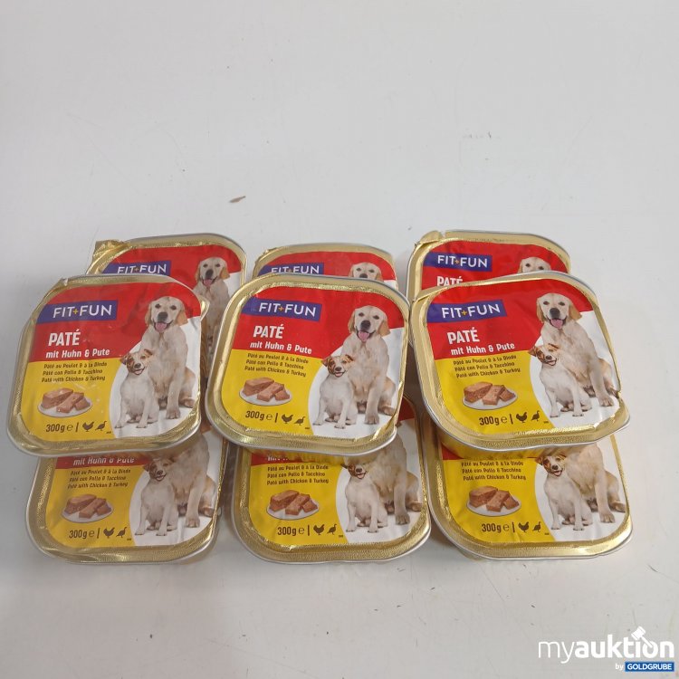 Artikel Nr. 951054: Fit+Fun Pate mit Huhn & Pute 9x300g 