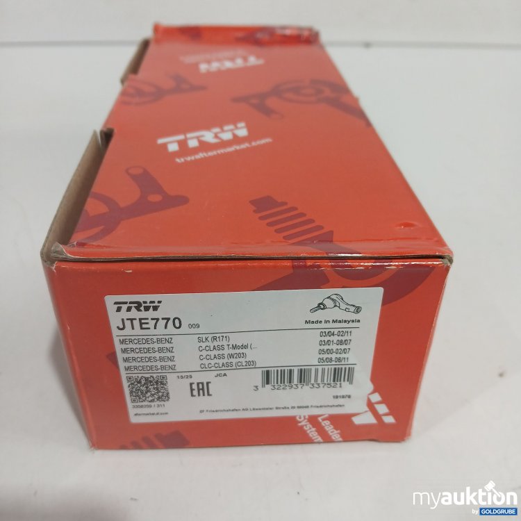 Artikel Nr. 956054 Artikel Nr. 956054: TRW Mercedes-Benz JTE770 Spurstangenkopf