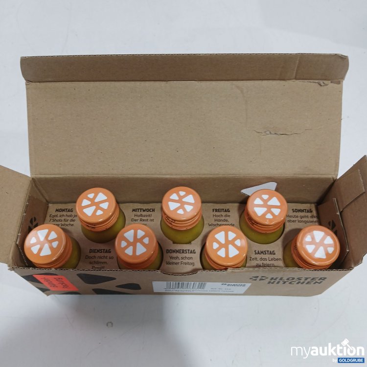 Artikel Nr. 963054: Kloster Kitchen BIO Ingwershot Kurkuma 7x30ml 