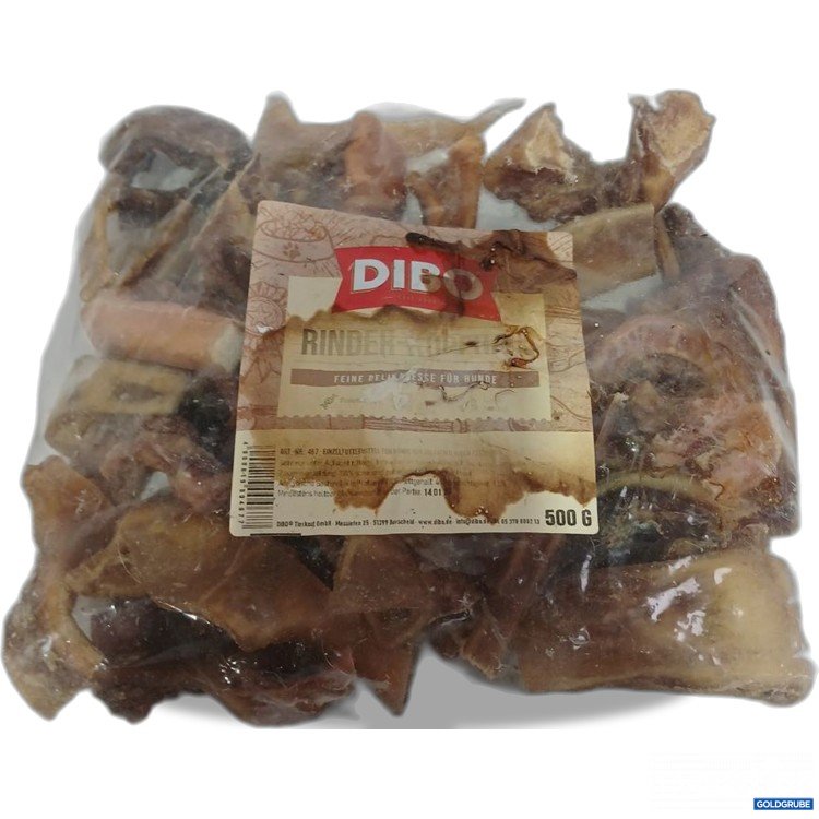 Artikel Nr. 968054 Artikel Nr. 968054: DIBO Rinderhaut feine Delikatesse für Hunde 500g