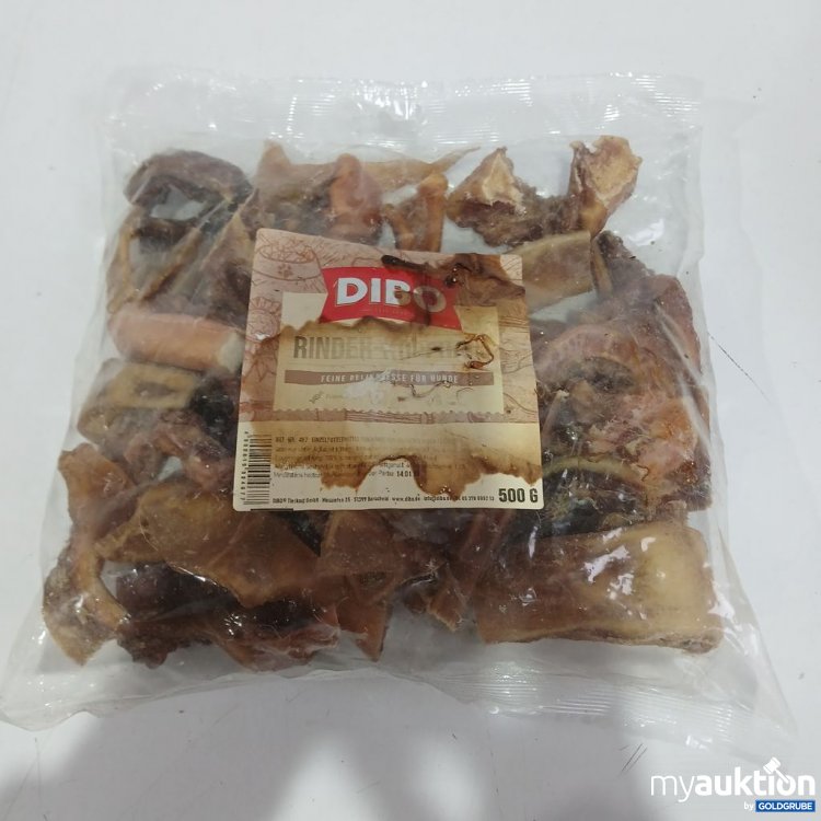 Artikel Nr. 968054 Artikel Nr. 968054: DIBO Rinderhaut feine Delikatesse für Hunde 500g