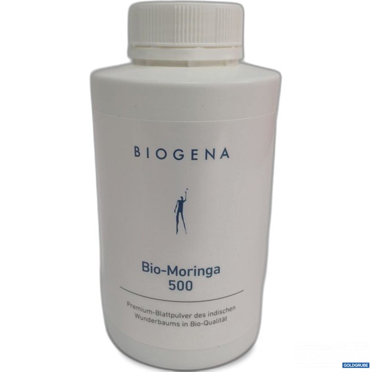 Artikel Nr. 971054 Artikel Nr. 971054: BIOGENA Bio-Moringa 500 75g 120 Kapseln