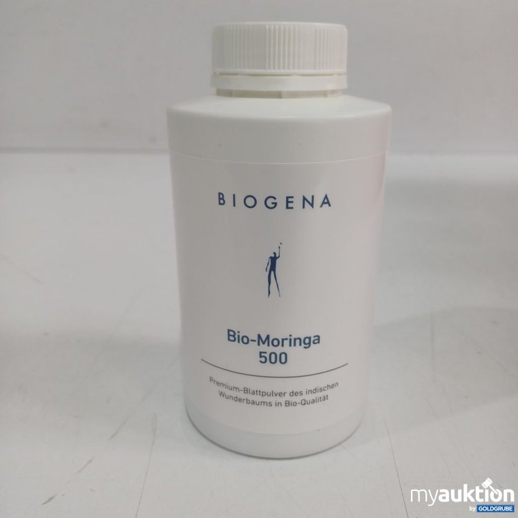 Artikel Nr. 971054 Artikel Nr. 971054: BIOGENA Bio-Moringa 500 75g 120 Kapseln