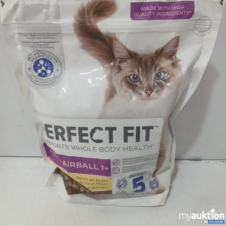 Artikel Nr. 466055: Perfect Fit Katzenfutter Anti Airball 1+
750g
Huhn
