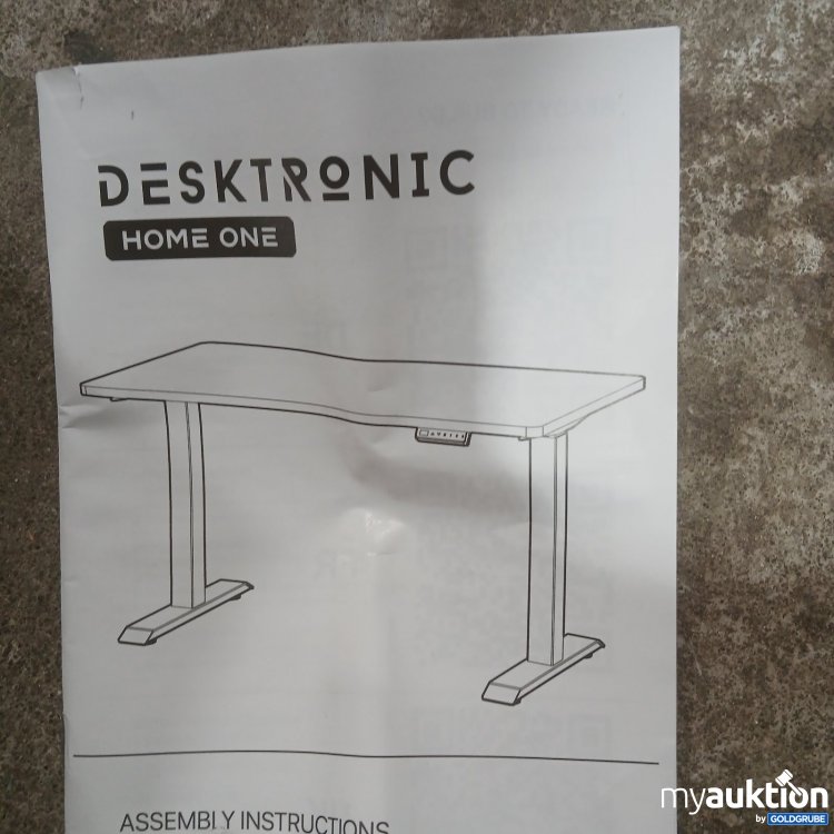 Artikel Nr. 468055: Desktronic Home One höhenverstellbarer Schreibtisch