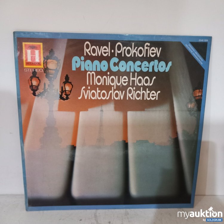 Artikel Nr. 470055 Artikel Nr. 470055: Heliodor Ravel Prokofiev Piano Concertos Monique Haas Sviatoslav Richter