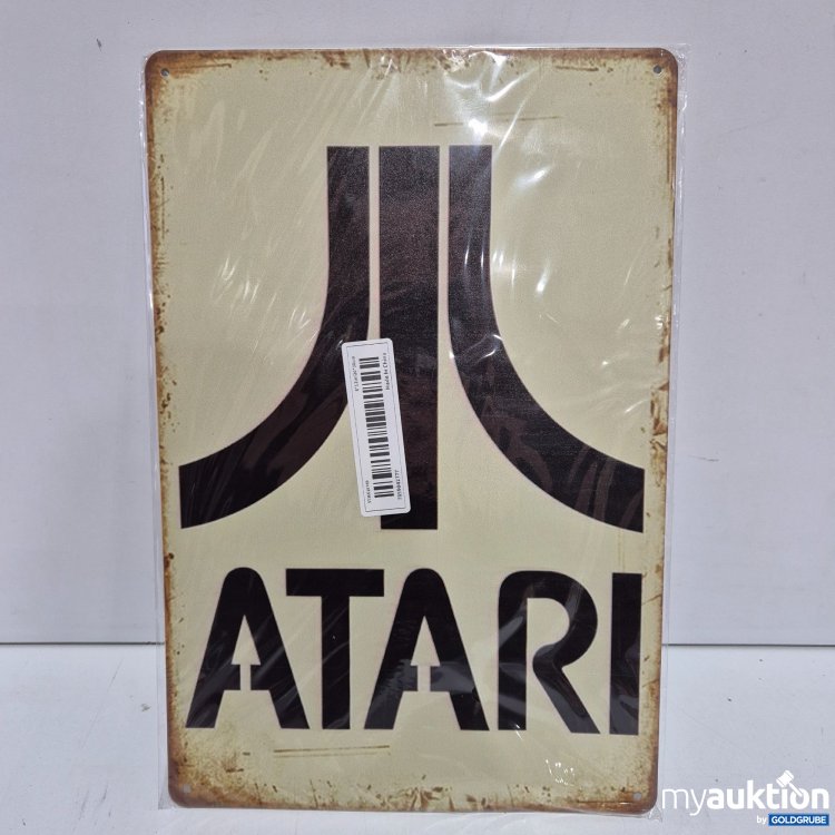 Artikel Nr. 820055 Artikel Nr. 820055: Retro Atari Metallschild