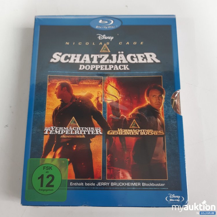 Artikel Nr. 850055 Artikel Nr. 850055: Blu-ray disc Schatzjäger Nicolas Cage Doppelpack