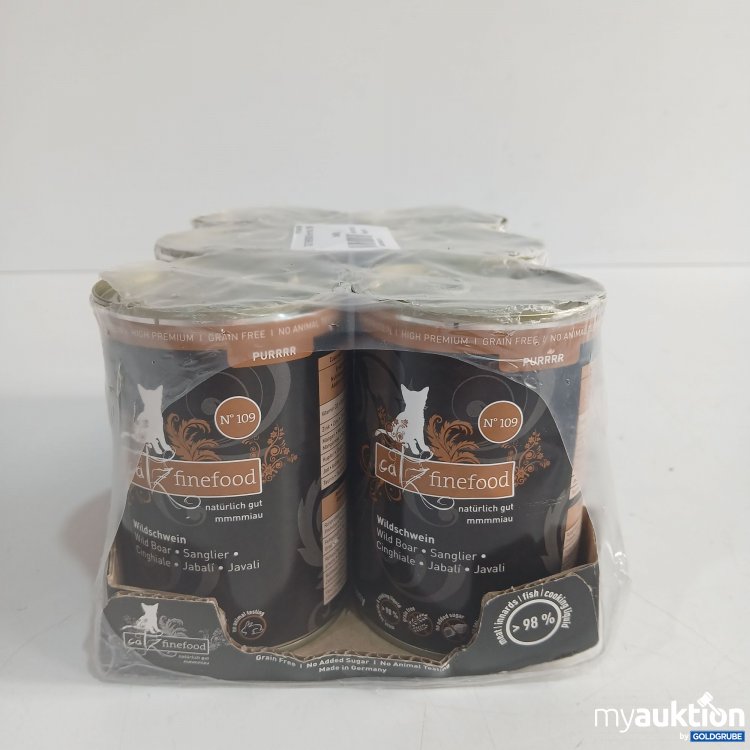 Artikel Nr. 858055 Artikel Nr. 858055: Catz Finefood Wildschwein 6x400g