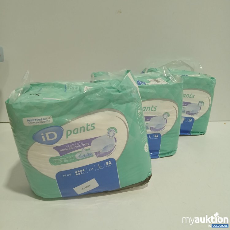 Artikel Nr. 877055 Artikel Nr. 877055: iD Pants Aktiv-Slip 3x14 Stück L