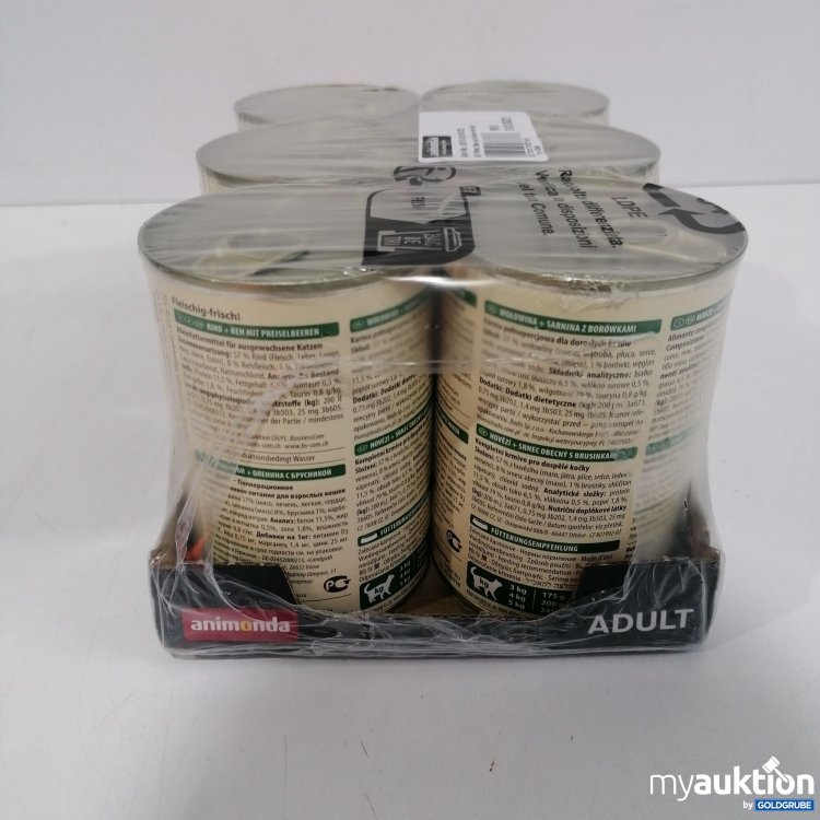 Artikel Nr. 886055: Animonda Carny Katze Rind, Reh & Preiselbeeren 6x400g