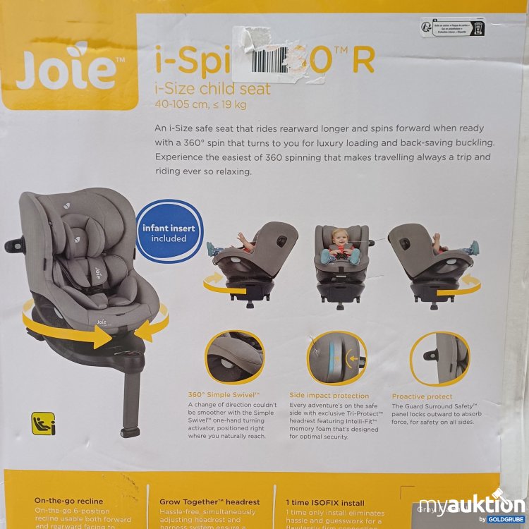 Artikel Nr. 897055: Joie i-Spin 360 R i-Size Kindersitz