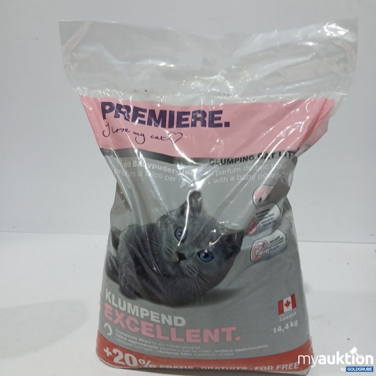 Artikel Nr. 954055 Artikel Nr. 954055: Premiere Katzenstreu Klumpend 14.4 kg